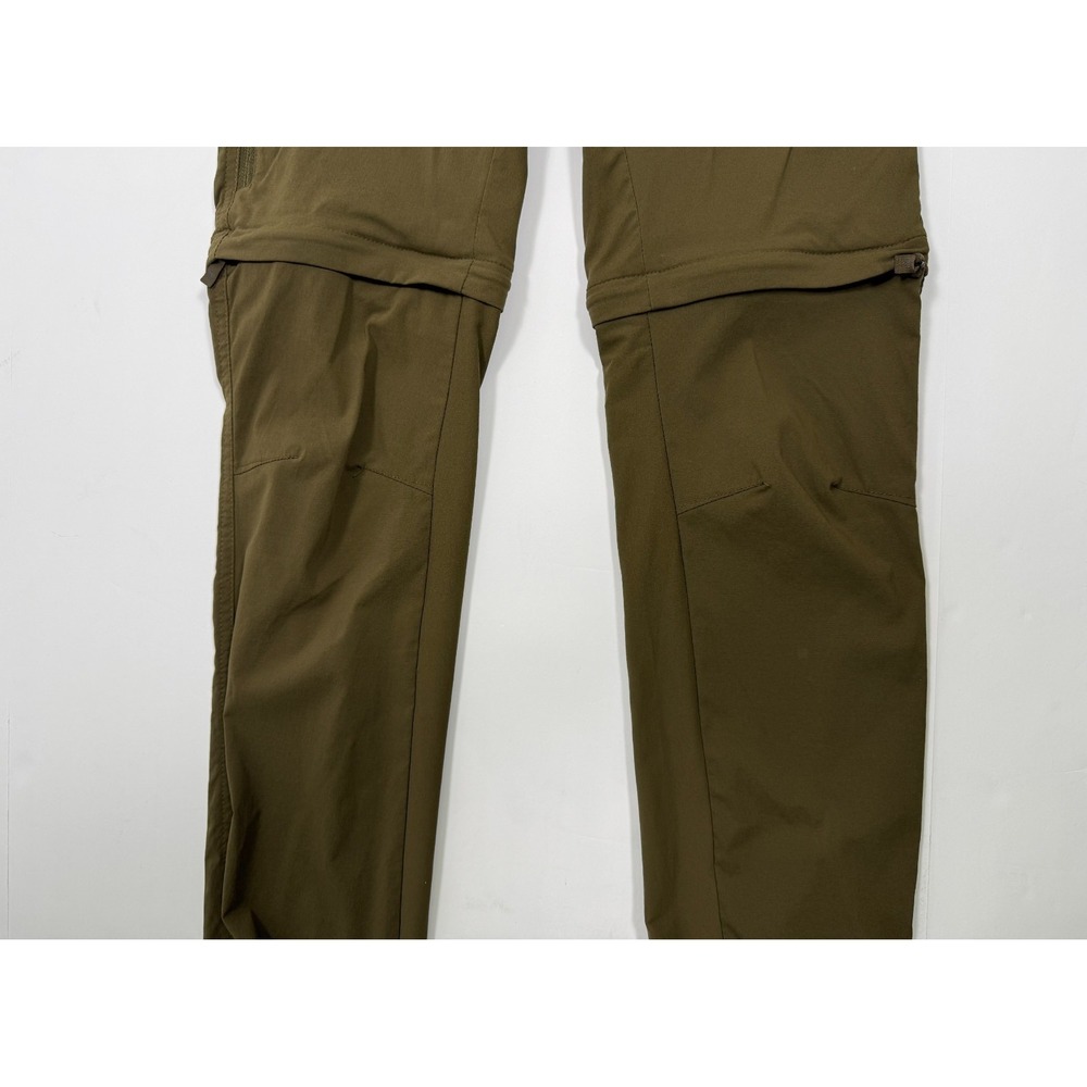 Columbia Omni-Shield Womens 2 Regular Convertible Pants Olive Zip Off Hiking Out - Picture 15 of 16